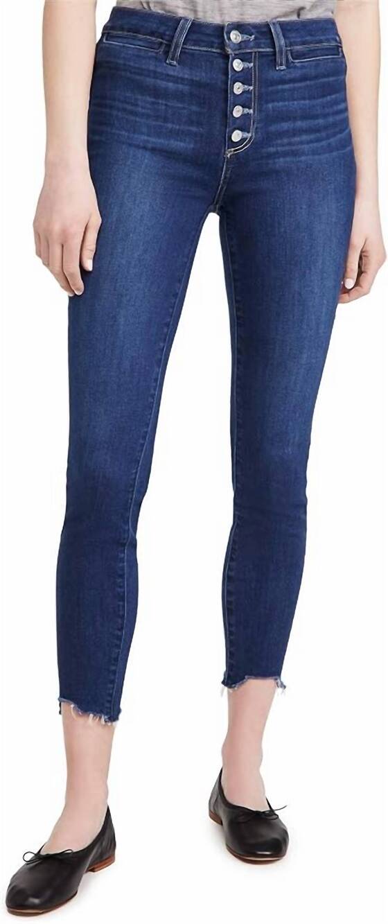 NEW PAIGE hoxton skinny jeans in star sign